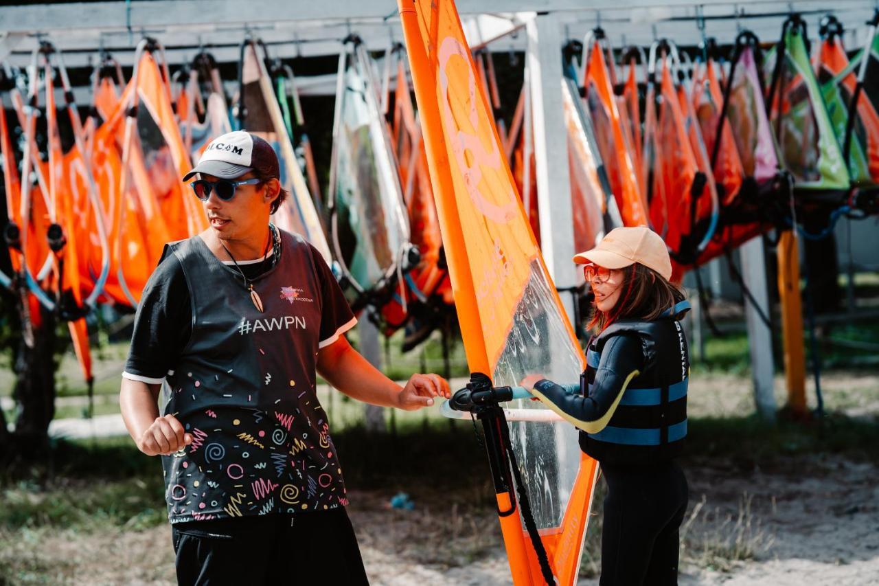 Camping Molo Surf Spot Jastarnia Bagian luar foto